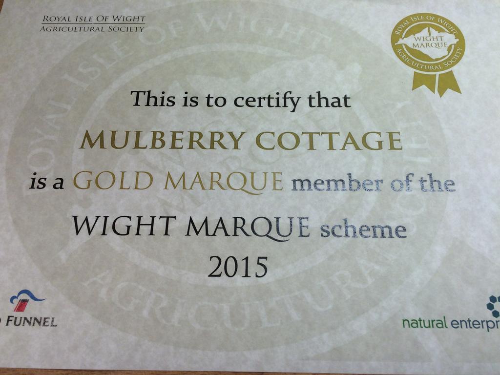 Mulberry Cottage B&B Bembridge Esterno foto